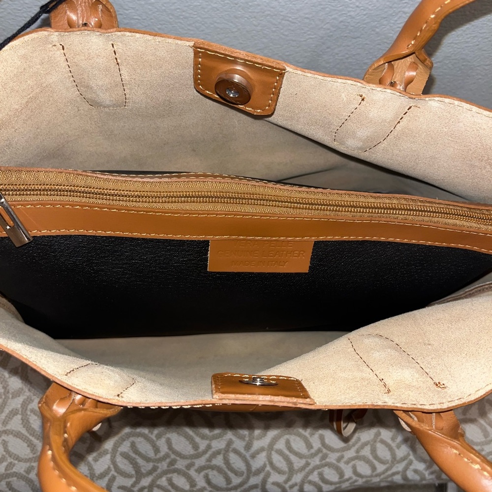 Leather boho bag - Picture 5 of 6